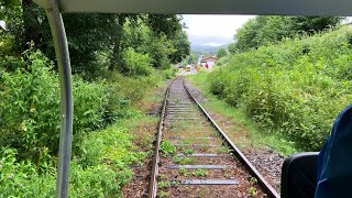 Draisine Odenwald von Mörlenbach nach Wald Michelbach [upl. by Snodgrass]