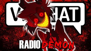 The Voice of Radio Demon TERRIFIES VRchat users Alastor [upl. by Adnofal]