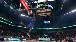 Victor Oladipo Converts the 360Reverse Dunk 2015 Sprite SlamDunk Contest [upl. by Gabbie458]