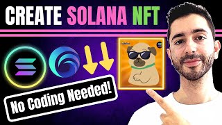 How To Create Solana NFTs Tutorial [upl. by Euqinamod825]