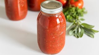 How to Can Spaghetti Sauce [upl. by Trimble]