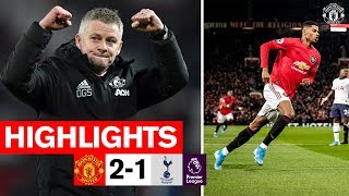 Highlights  Manchester United 21 Tottenham  Premier League [upl. by Floridia572]