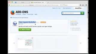 UserAgent Switcher How to Use It [upl. by Dieterich]