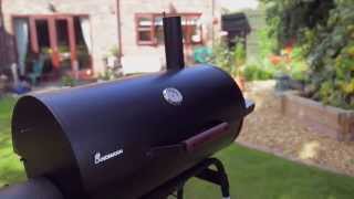 How to use the Landmann Kentucky Smoker Barbecue BBQ [upl. by Alig]