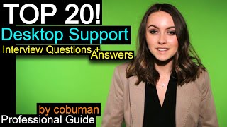 Top 20 Desktop Support Interview Questions and Answers  Help Desk Training Ace the Interview [upl. by Evangelin]