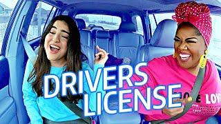 DRIVERS LICENSE Olivia Rodrigo Cover Carpool Coaching w Vocal Coach [upl. by Kip151]