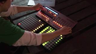 Novation  ZeRO SL MkII and Launchpad [upl. by Llednyl]