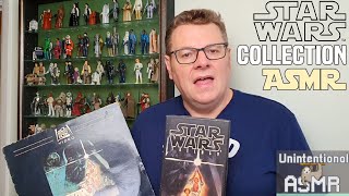 Unintentional ASMR  Showing and Cleaning Star Wars Collectibles British Accent Soft Spoken [upl. by Solenne63]