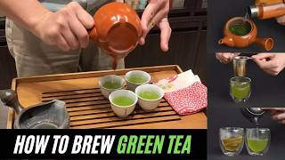 How to Brew Green Tea  Learn to Brew Tea Like a Pro [upl. by Nemhauser163]