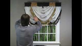 Waterfall Valance  How to Hang [upl. by Evonne]