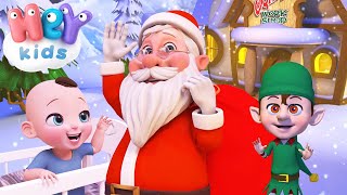 Papa Noël 🎅 Musique de Noël pour enfants 🎄 HeyKids en Français [upl. by Anaeg]