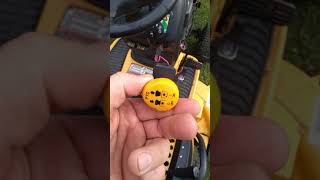 Cub Cadet Lt1045 Starting issues and PTO Blade engagement [upl. by Mayram]