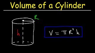 Volume of a Cylinder [upl. by Uahsoj]