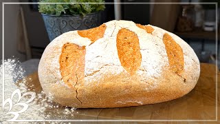 Rustikales Bauernbrot backen mit Gelinggarantie [upl. by Eittap724]