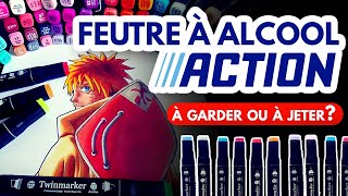 Je teste les feutres Twinmarkers de chez ACTION  une perte dargent [upl. by Kresic847]