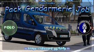 ESX FREE Gendarmerie Job FREN FiveM [upl. by Taka]