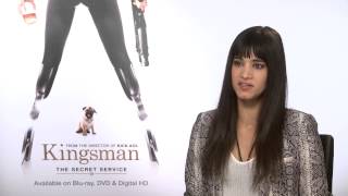 Kingsman The Secret Service  Sofia Boutella interview [upl. by Milton]