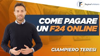 Come pagare un Modello F24 Online anche con credito [upl. by Imogene]