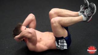 How To Elbow To Knee Crunch [upl. by Mickie]