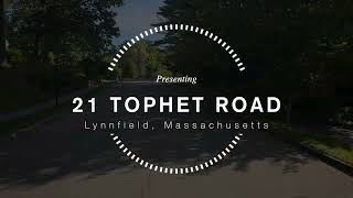 21 Tophet Rd Lynnfield MA house tour [upl. by Jillayne184]