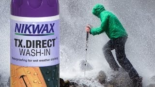 Nikwax TXDirect Washin Product Overview [upl. by Morey]