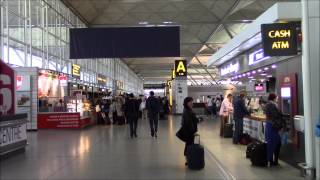 Radisson Blu Hotel Stansted Airport and walk to Terminal Gate 59 [upl. by Ahsam]