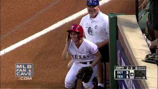 Amazing MLB Ballgirl Catches [upl. by Arykat]