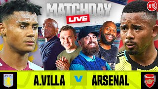 Aston Villa 10 Arsenal  Match Day Live [upl. by Atekihc]