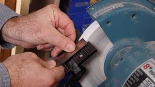 Bench Grinder Basics [upl. by Eahsram]