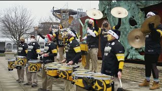 Meet The Steeline The Steelers Drumline [upl. by Merilyn]