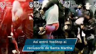 El momento en que ingresan a YosStop al reclusorio de Santa Martha Acatitla [upl. by Arreic]