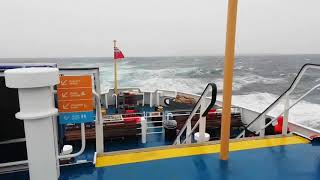 Scillonian III in rough seas [upl. by Dav]