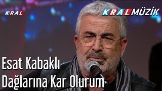 Dağlarına Kar Olurum  Esat Kabaklı [upl. by Lewendal]