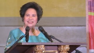 FULL SPEECH Miriam Defensor Santiago at the University of Perpetual Help Laguna [upl. by Amles452]