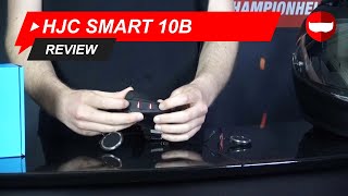 Smart HJC 10B Review and Installation  ChampionHelmetscom [upl. by Woermer]