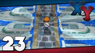 Pokémon X and Y  Episode 23  Exploring Coumarine City [upl. by Bakki]