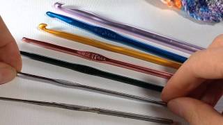 Crochet Hook Size Tutorial [upl. by Buschi]