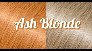 ASH BLONDE HAIR TUTORIAL [upl. by Egidius]