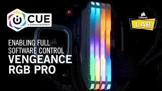 How To Enable Full Software Control for CORSAIR VENGEANCE RGB PRO [upl. by Solakcin]