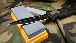 How to Sharpen a Knife Beginners Tutorial [upl. by Vish267]