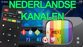 KODI  Gratis Nederlandse tv kijken [upl. by Pollux]