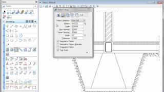 Using MicroStation Pattern [upl. by Ayokal]