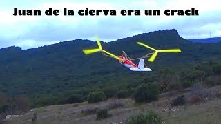 Los autogiros del demonio intentando hacer un autogiro  MrCuervoRC [upl. by Joete]