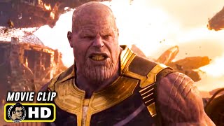 AVENGERS INFINITY WAR Clip  quotThanos vs Everybodyquot 2018 Marvel [upl. by Nayar]