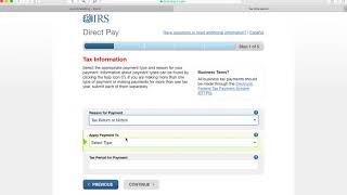 How To Pay Your Balance Due With The IRS Online [upl. by Keverne]