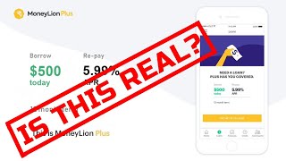 MoneyLion 500 Loan for Bad or Good Credit Low Interest Personal Banking App Review [upl. by Westney181]