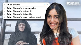 Adah Sharma answers Most Googled Questions  Mashable India [upl. by Tarkany504]