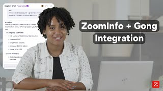 ZoomInfo Copilot  Gong Integration [upl. by Godfrey844]