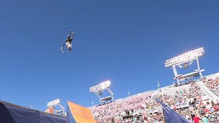 The Best Tricks From the Biggest Ramps in Scooter  Nitro World Games [upl. by Animas]