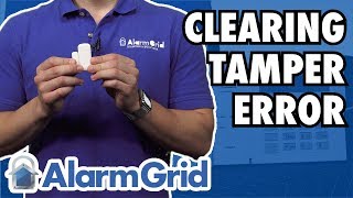 How to clear a Tamper on a wirewireless system [upl. by Yajet430]